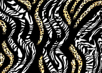 abstract leopard skin texture design