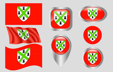 Flag of Plymouth, England