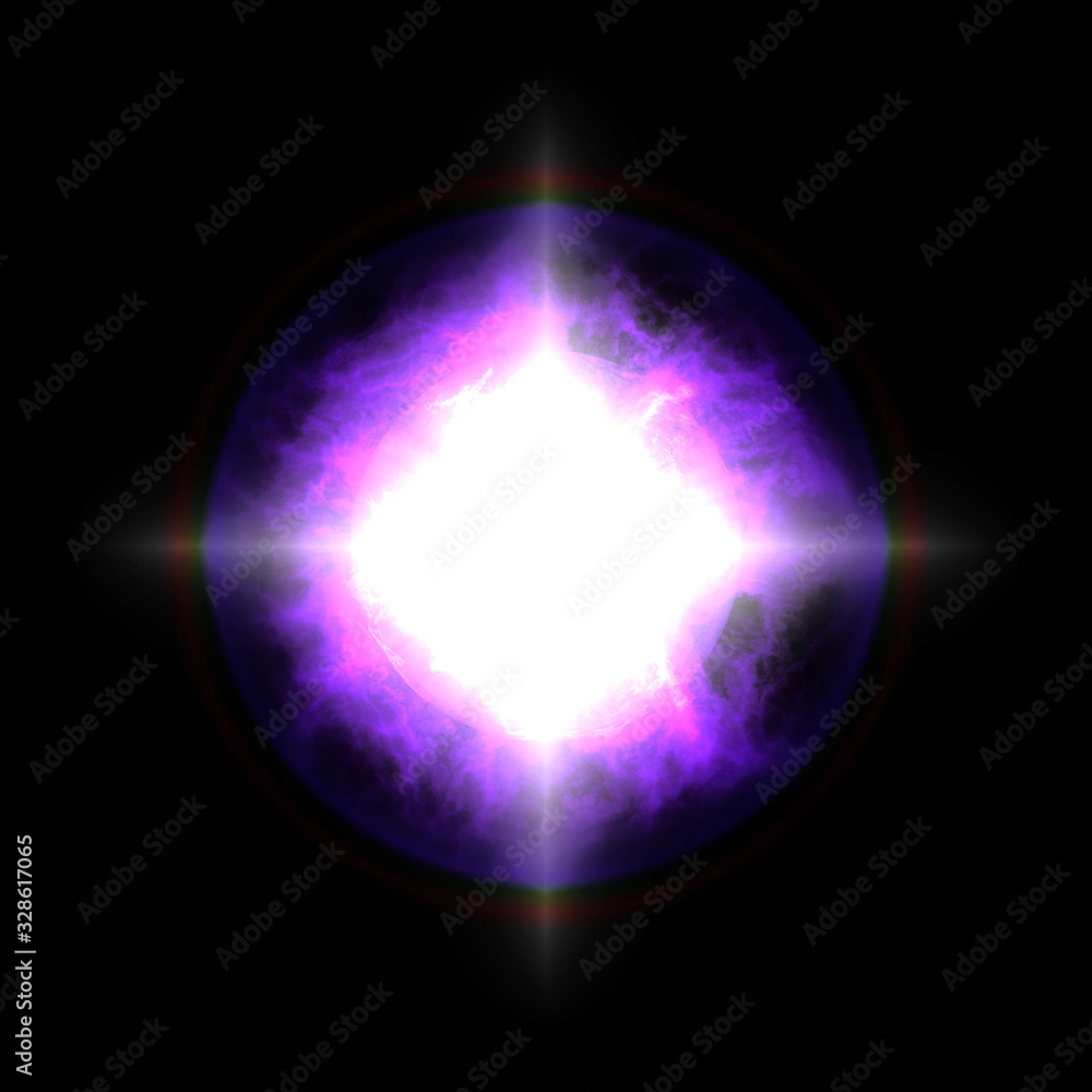 Canvas Prints star in outer space