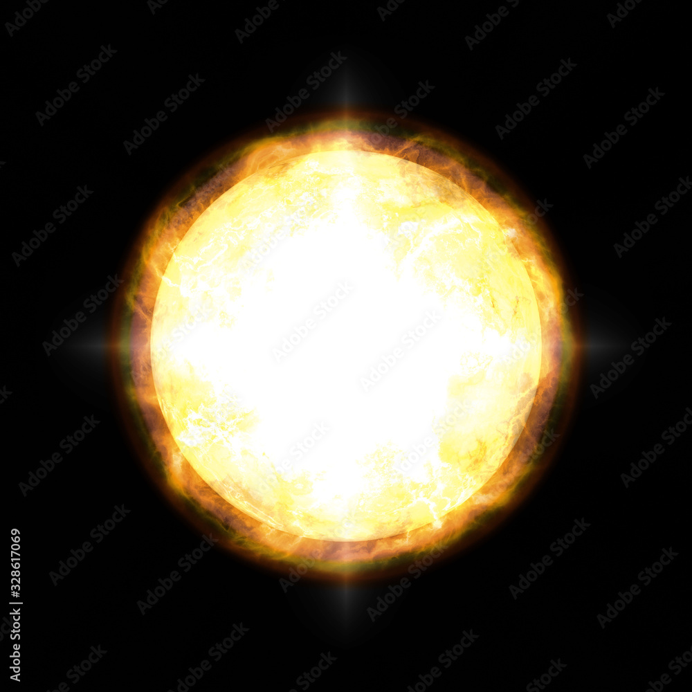 Canvas Prints star in outer space