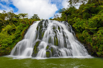 Owharoa Falls in North Island, New Zealand