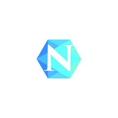 Letter N Logo Vector template