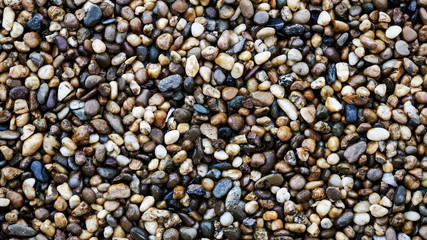 Close up gravel texture background