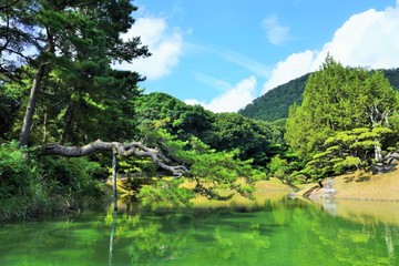 Obraz premium 栗林公園（高松市）