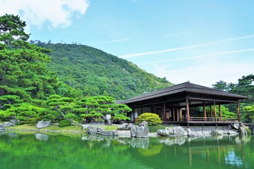 Obraz premium 栗林公園（高松市）