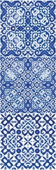 Traditional ornate portuguese azulejo.