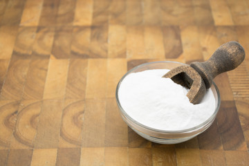 baking soda or sodium bicarbonate