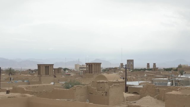 Yazd panorama view