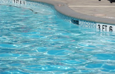 Fototapeta na wymiar swimming pool closeup