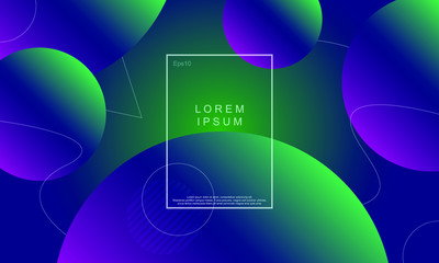 Geometric Background with Gradient Composition. Eps10 vector.	