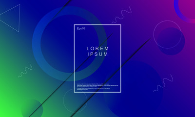 Geometric Background with Gradient Composition. Eps10 vector.	