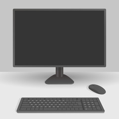 Desktop computer (Front view)