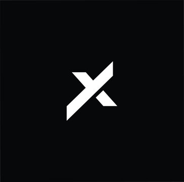 Initial based modern and minimal Logo. X XY YX letter trendy fonts monogram icon symbol. Universal professional elegant luxury alphabet vector design