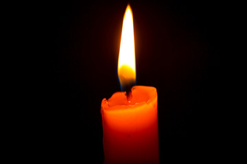 candle in the dark
