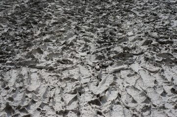 Aged street and concrete wall background  texture closeup abstract texture background