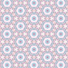 Geometric kaleidoscope multicolored seamless pattern. Abstract background.