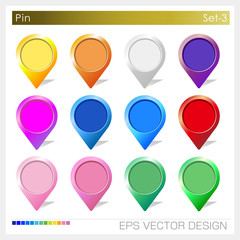 ピン・目的地 （Pin）Set-3