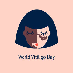  illustration for vitiligo day