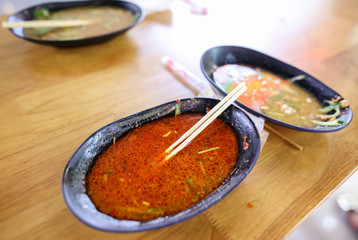 Fish cooked according to a special recipe.