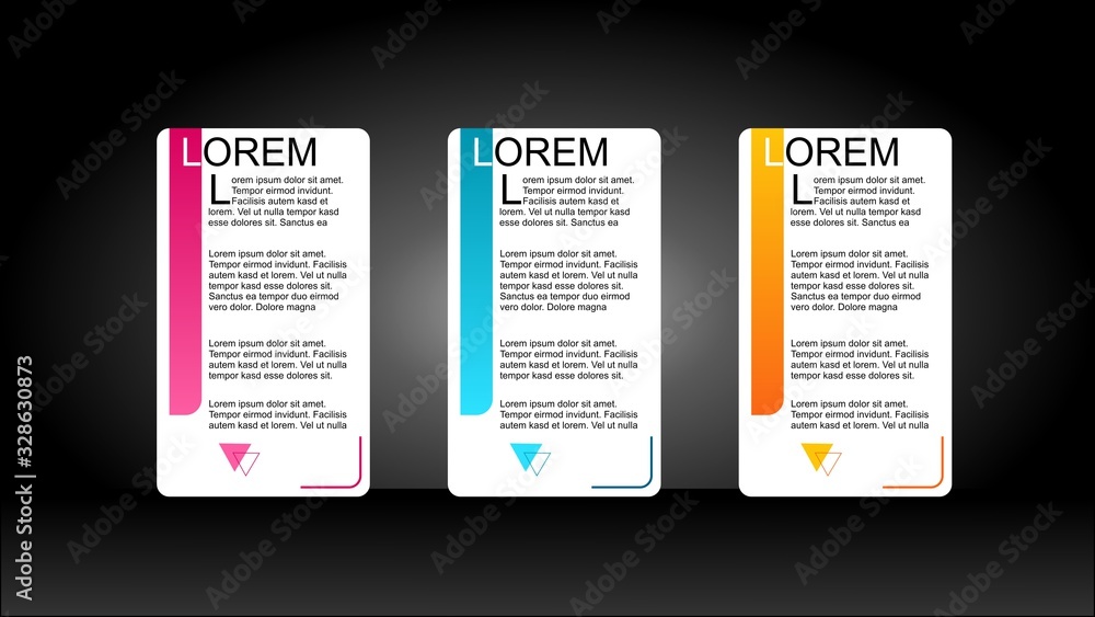 Wall mural web element display with space for your text.vector design
