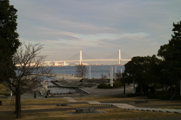 Obraz premium 横浜臨港パークの景色