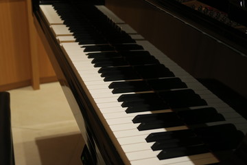 Fototapeta na wymiar self playing piano