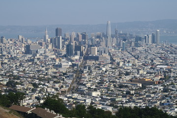 San Francisco downtown view