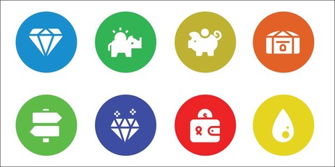 Fototapeta premium rich icon set