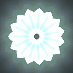 Seamless pattern with a kaleidoscope Mandala