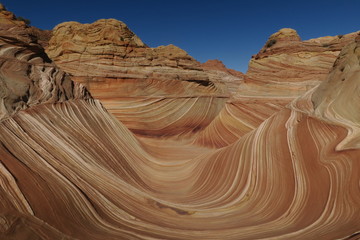 The Wave Rock formation, Arizona