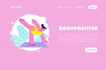 Body Positive Landing Page