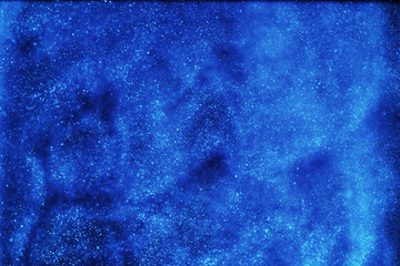 The universe in a distant galaxy with nebulae and stars