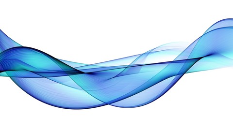 Color light blue abstract waves design