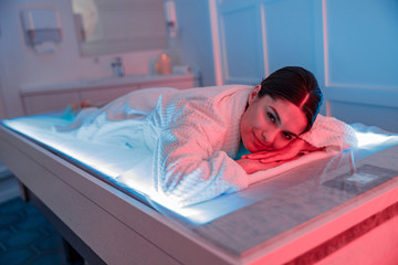 Cosmetology and beauty procedures in clinic