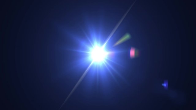 Pulsating gold light rays. Flares shiny animation. Optical Lens Flare Effect, Light Burst. 4K Resolution. Very High Quality and Realistic. 60 Fps.