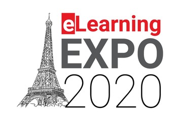Event in paris elearning expo 2020, eiffel tower.