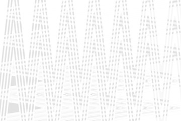 White background with a graphic pattern of lines and stripes, texture of gray zigzags and waves. Modern abstract design in bright colors, a template for a screensaver.