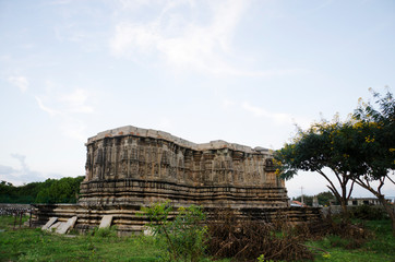 Shantinatha Basadi, a Jain temple dedicated to the sixteenth Tirthankar Shantinatha, near...