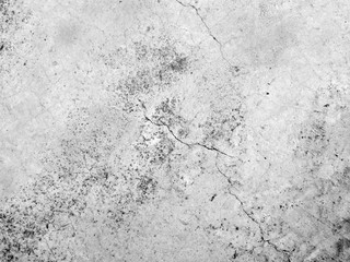 Background of cracks on the wall, floor, black and white icon.