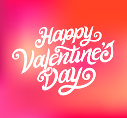 Happy Valentines Day typography vector design for greeting cards and poster. Valentines Day text on a white background. Design template celebration. Vector illustration.