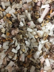 fresh fish marinated