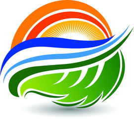 Eco energy logo