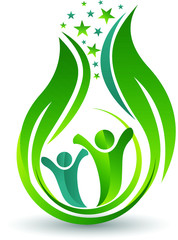 Naklejka premium energy drinks logo