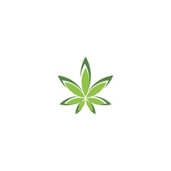 Canabis leaf logo