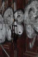 old door lock