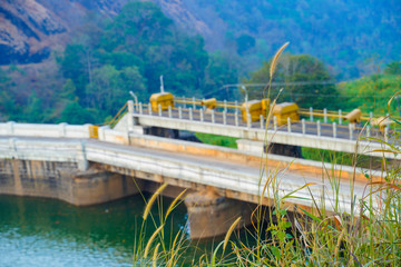 Fototapeta premium Water Reservoir Mattupetty Dam Munnar Kerala India