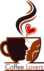 coffee lovers logo