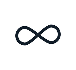 Fototapeta premium Infinity icon vector logo design template