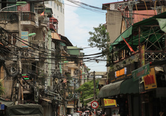 old asian street