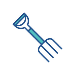 fork icon collection, trendy style